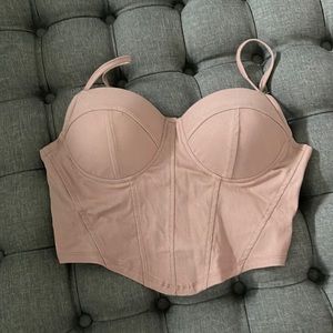 Priceless Pink bustier top